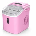 thumbnail image 2 of EUHOMY Countertop Ice Maker 26 lbs/Day Portable Self-Cleaning, 9 Bullet Ice in 6 Min, Pink, 2 of 9