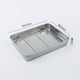 thumbnail image 2 of Heavy duty Stainless Steel Baking Tray with Cooling Rack Perfect for Oven Use, 2 of 11
