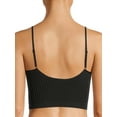 thumbnail image 2 of No Boundaries Juniors' Puff Texture Unlined Brami Bra, 2 of 4