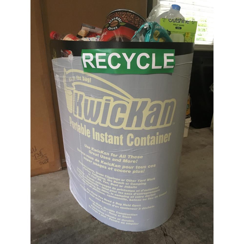 Kwickan KC100IS Portable Instant Container, 30 to 50 gallon Black/Yellow
