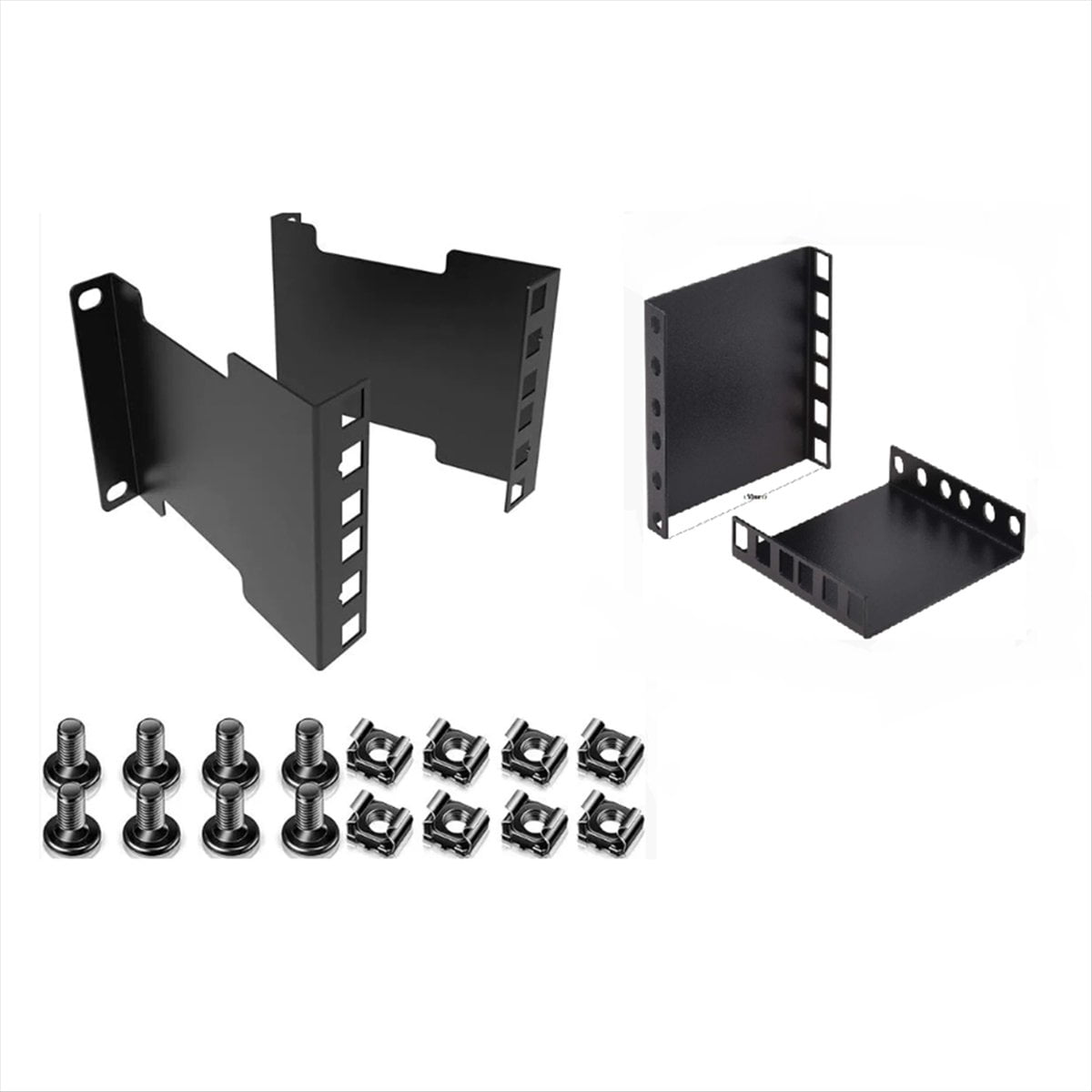 Extenciones Rack Extensor de Profundidad para Rack de Servidor 2U: Kit Adaptador de ...