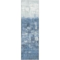 thumbnail image 2 of Addison Rugs Mayfield Premium Machine Washable Transitional Abstract Navy Runner Rug, 2'3" x 7'6", 2 of 6