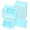 Blue, variant on Ywmsfl 50Pcs Cow Papers Envelopes Set Cardboard Envelope Pocket with Clasps Closure Design for Mail Postcard Bill Invitation