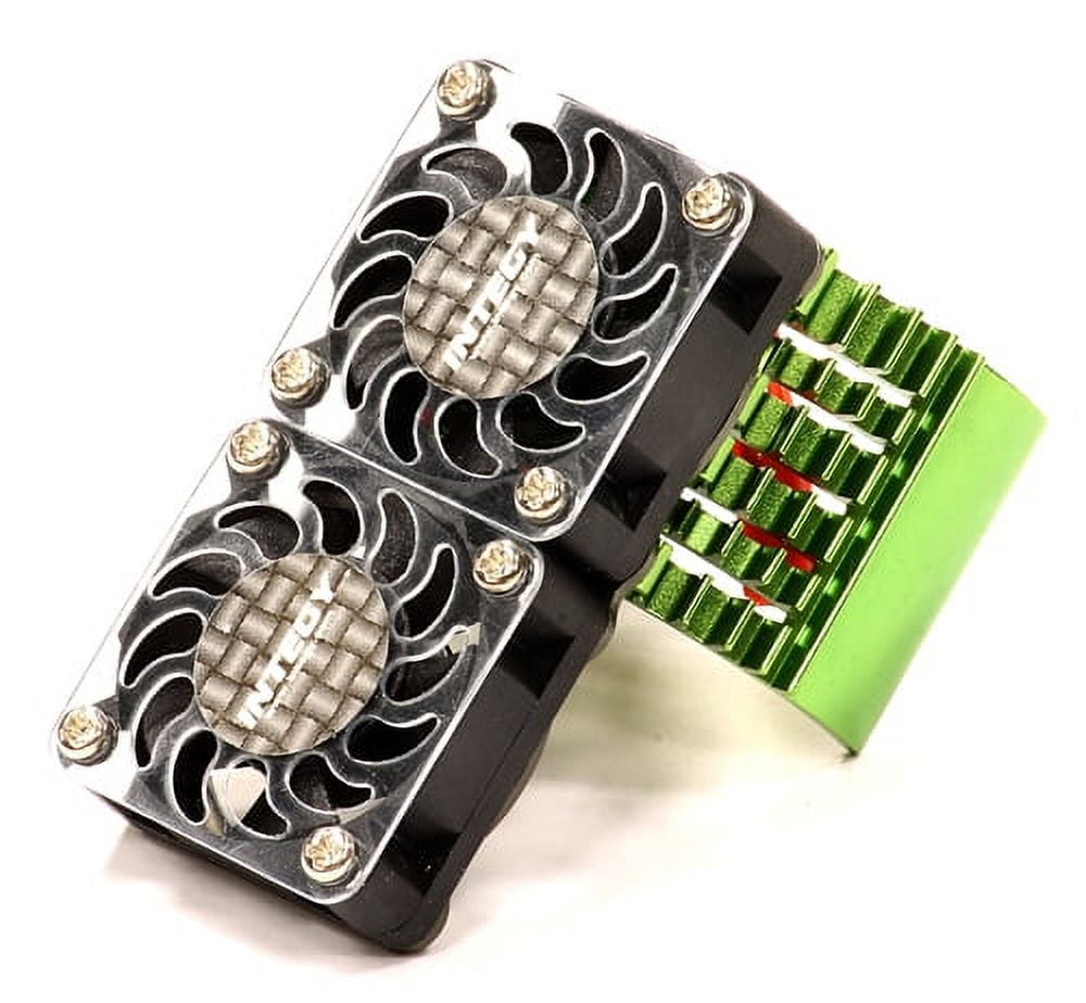 Integy T8074 Purple Motor Heatsink With Fan – For 540-Size Brushed Motors (Traxxas Slash, Stampede, Rustler) - View #12