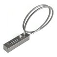 thumbnail image 4 of Steel Cable Lock, 4 Digit Combination Lock Resettable Design  for Storage Cabinet Handle Black, Silver, 4 of 8