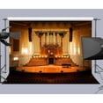 thumbnail image 2 of YUSDECOR Background 7x5ft Solemn Auditorium Photography Backdrop Photo Studio Props, 2 of 3