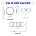 thumbnail image 4 of Annular LED Plant Light,Small Growth Light USB Timing Dimming Suitable For Indoor Plant Potted Succulent Fish Tank Light ,Super Long Life, 4 of 7