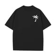 thumbnail image 5 of jowamay Vacation T Shirts for Men Tropical Palm Tree Round Neck Short Sleeve T Shirt Casual Holiday Tops Daily Wear, 5 of 8