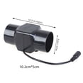 Yokua 12V Exhaust Fan Home Inline Pipe Duct Fan Bathroom Extractor ...