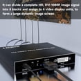 thumbnail image 3 of 1080P 2x2 HD Video Wall Controller 2x2 Screen Video Processor TV Display Video Controller Eccomum  Controlador de pared, 3 of 6