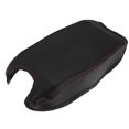 thumbnail image 1 of Micro-fibra Cuero Automático Apoyabrazos Protector Funda Almohadilla Negro/Rojo, 1 of 1