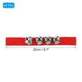 thumbnail image 2 of 2pcs Wrist Bells, Jingle Bells Ankle Bells Percussion Instruments Musical Rhythm for Party Christmas, Red, 2 of 6