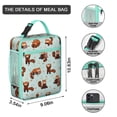 thumbnail image 3 of Giant Panda Insulated Lunch Bag Box Teen Reusable Lunch Tote Bag Waterproof Lunchbox School Beach, 3 of 6