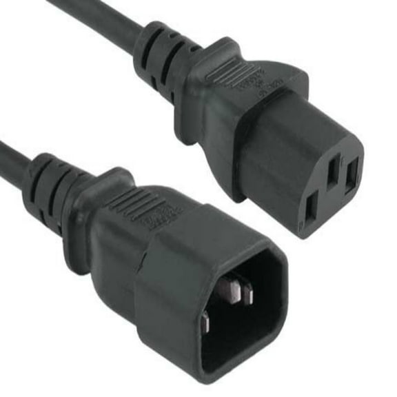 SANOXY Cables and Adapters; 3ft Computer Power Extension Cord (IEC320 C13 to IEC320 C14)