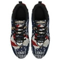 thumbnail image 2 of American Flag Eagle Wreath With U S Navy Veteran Running Shoes Sneakers Mesh Black Size 13, 2 of 5