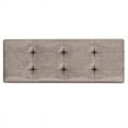 thumbnail image 5 of Simpli Home Shay 48" Wide Modern Rectangle Storage Ottoman in Gray Taupe Vegan Faux Leather, 5 of 12