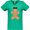 Kelly Green, variant on Inktastic Cute Gingerbread Girl with Red Plaid Bow Women's V-Neck T-Shirt