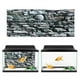 thumbnail image 3 of Adhesivo de fondo para pecera, póster de fondo con muro de piedra, adhesivo decorativo impermeable, adhesivo de PVC con imagen de paisaje para pecera de acuario (61 x 4, 3 of 5