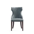 thumbnail image 5 of Manhattan Comfort Reine 18.5" Faux Leather Dining Chair in Gray (Set of 4), 5 of 7