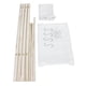 thumbnail image 2 of Estante colgante de utensilios de cocina de madera para exteriores, estante colgante triangular para acampar con Labymos Estante colgante, 2 of 7