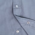 thumbnail image 4 of Camisa COEVALS CLUB para hombre, manga corta, casual, gris, XL, 4 of 7