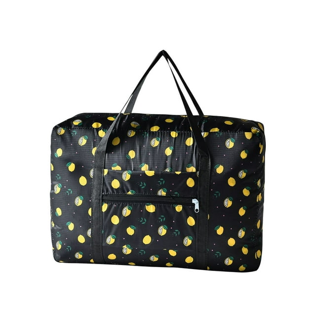 SDNall Foldable Travel Bag for Toiletries, Compatible with Luggage, Large Capacity Water-Resistant Organizer with Carry Strap for Efficient Packing