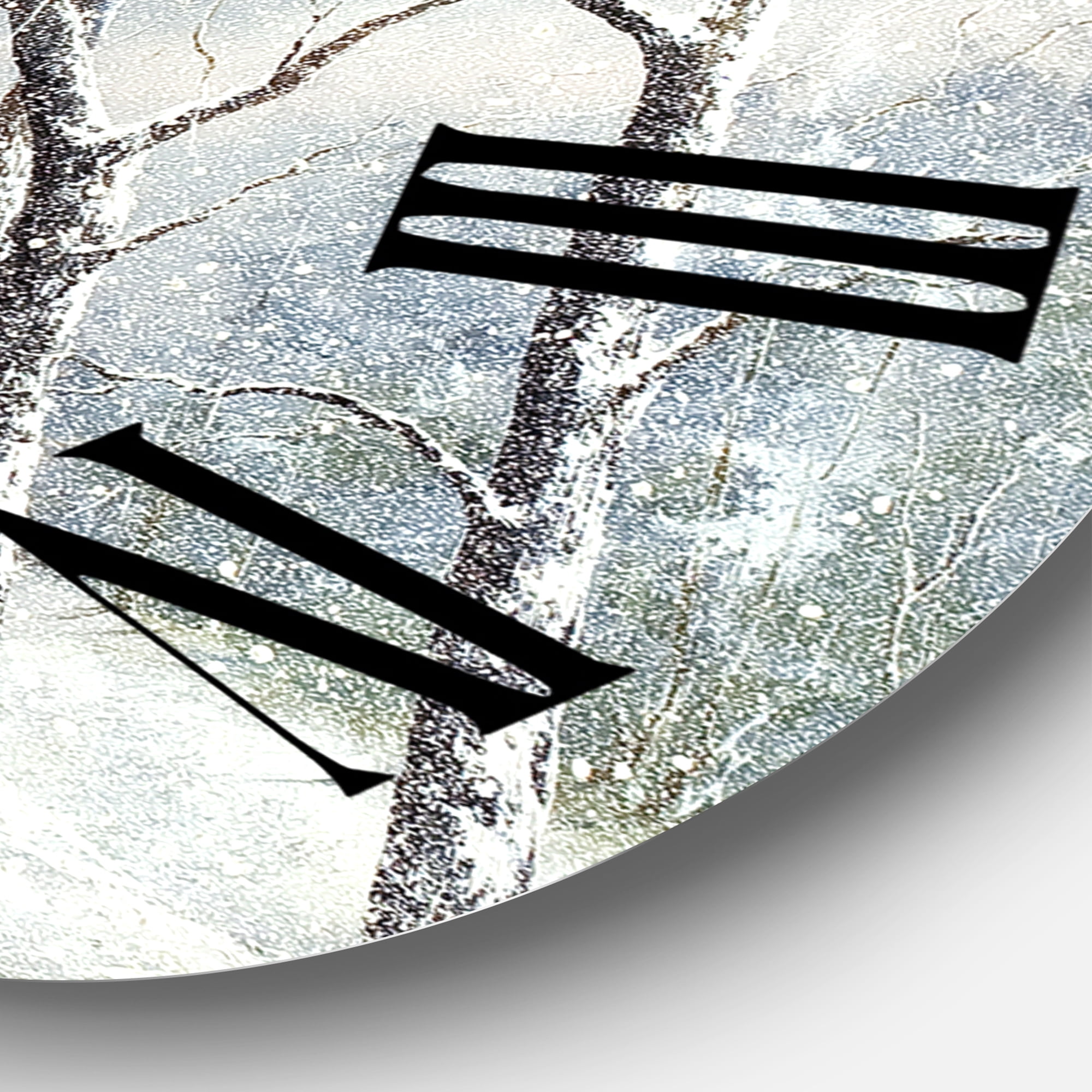 Designart 1 in Country Wall Clock