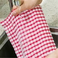 thumbnail image 4 of Less Than 5 Towel Kitchen Dish Cloths Soft Absorbent Dishtowels Reusable Dish Towels Household Washable Cleaning Cloth Household Cleaning Towel Kitchen Cleaning Towel（1PC）, 4 of 9