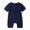 Navy, variant on Clearance Baby Clothes Baby Romper Sweater Newborn Boy Blue Sweater Romper Newborn Winter Jumpsuit Baby Girl