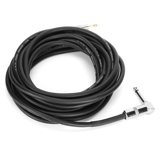 Cable de audio estéreo JORINDO de 6,35 mm macho a 3,5 mm macho para guitarra, piano, amplificador, teléfonos móvilesJD6091‑5 m/16,4 pies