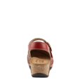 thumbnail image 4 of Spring Step L’Artiste Women's Koraline Mary Jane Flat Shoes – Hand Painted Floral Leather, Cushioned Microsuede Footbed, Adjustable Ankle Strap, 2″ Cork Wedge Heel, 4 of 8
