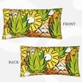 thumbnail image 3 of Bingfone Tropical Summer Fruit Printed Pillowcase 20x36 inches - Standard Pillow Cases with Envelope Closure,Gifts for Women Men, 3 of 9