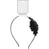 Essentials Headband with Black Seedbeads