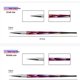thumbnail image 2 of Juego de 10 pinceles acrílicos yuxing para uñas Gel UV pintura, 2 of 5