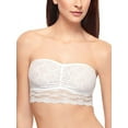 thumbnail image 3 of b.tempt'd by Wacoal Lace Kiss Strapless Bandeau, White, XSmall, 3 of 4
