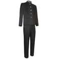 thumbnail image 4 of Anime Mob Psycho 100 Cosplay Mobu Saiko Hyaku Kageyama Shigeo Trajes Gakuran Negros Abrigo Pantalones Uniforme Escolar Disfraces de Halloween-u, 4 of 4