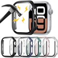 thumbnail image 1 of wonima44 6 Pack for Apple Watch 40mm SE 2 (2024) SE Series 6 Series 5 Series 4 Case with Tempered Glass Screen Protector, Ultra-Thin Anti-Scratch Hard PC Protective Cover Compatible with iWatch 40mm, 1 of 1
