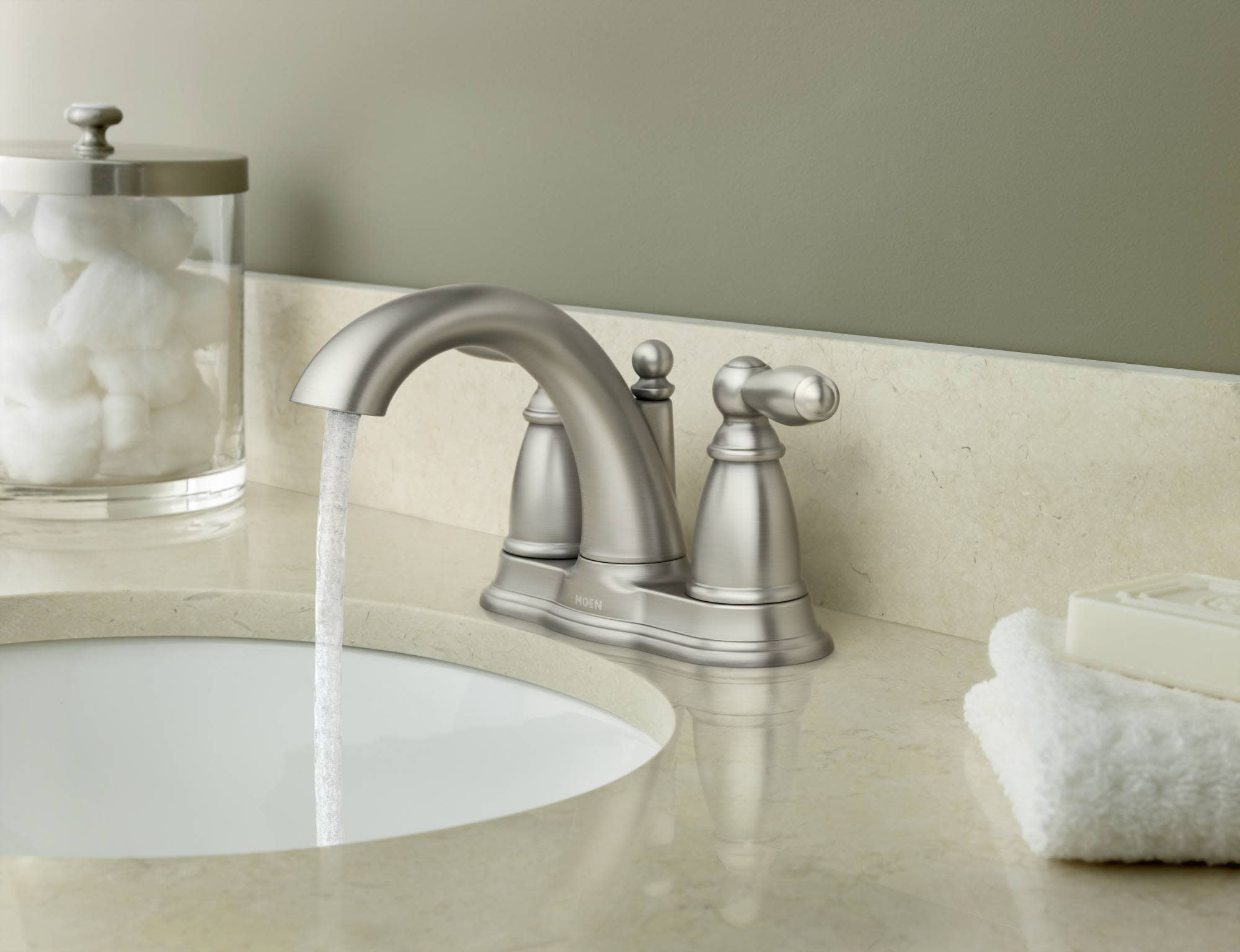 Moen Brantford 6610 Centerset Bathroom Sink Faucet