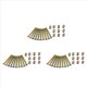thumbnail image 1 of 30X Perno Tornillo de Tapa de Cabeza de Enchufe Hexagonal Perno de Muebles con Rosca M 6 X 55 mm Tuercas de Barril Tuerca de Muebles Ranurada de, 1 of 5