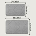 thumbnail image 6 of Unique Bargains Memory Foam Quick Dry Washable Non Slip Rugs Gray 20" x 32", 6 of 6