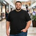 thumbnail image 7 of BILLIONHATS 3 Pack of Mens Plus Size Tees Sizes Big & Tall Cotton Tshirt in Assorted Color of T-Shirts 4X-Large, 7 of 7