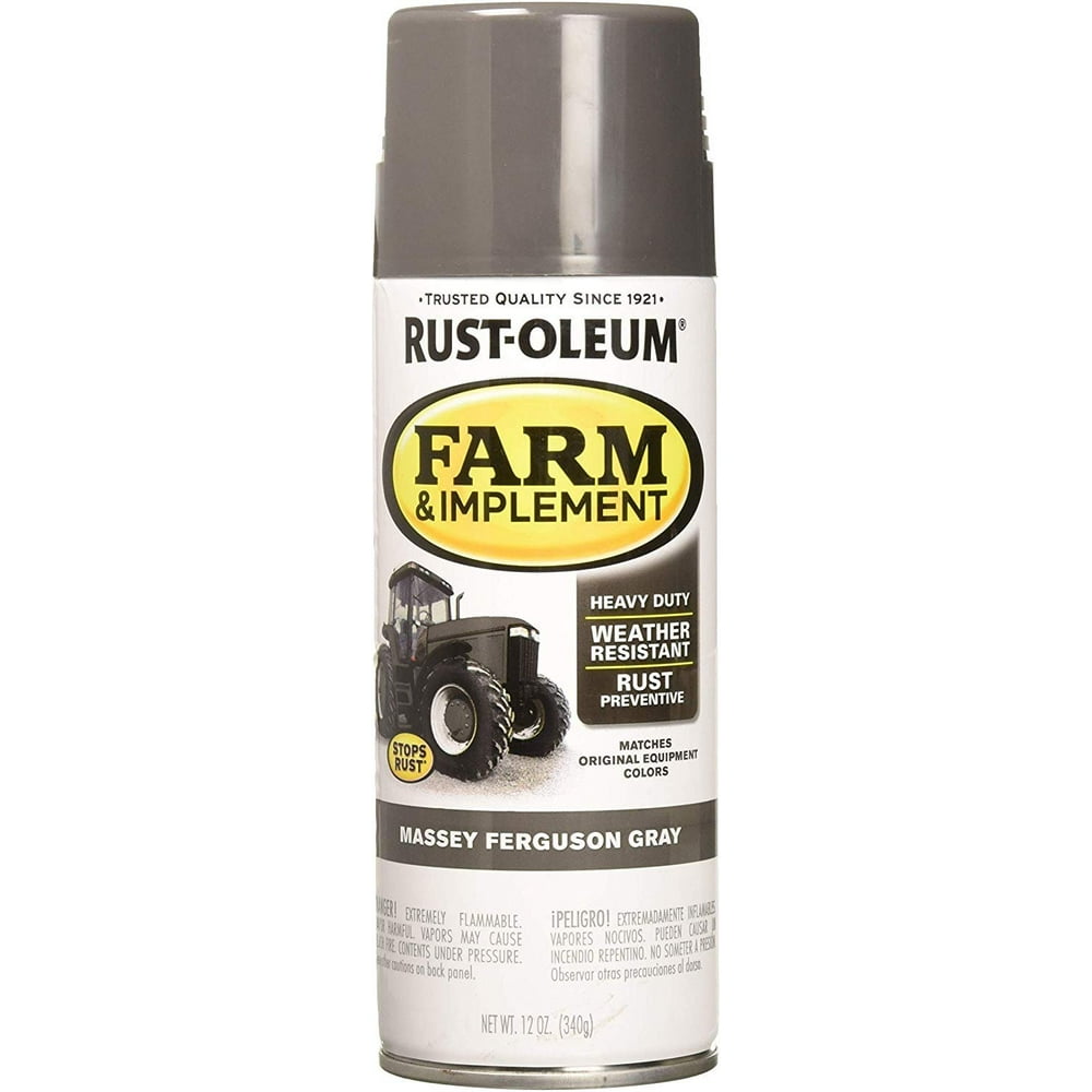 RustOleum RUSTOLEUM 280133 Massey Ferguson Gray 12 oz Farm & Implement