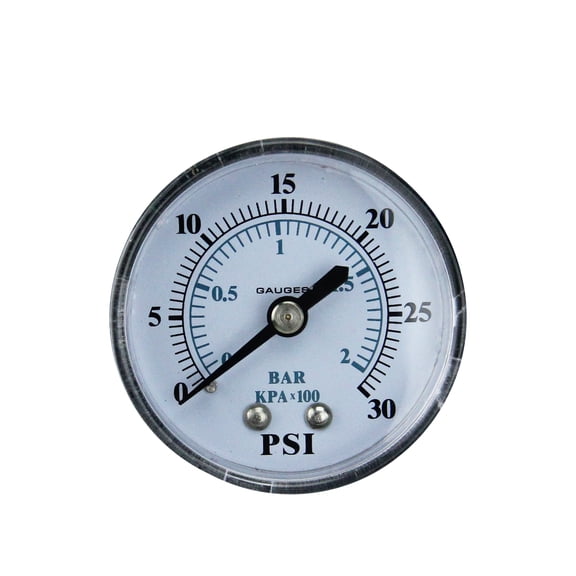Pool Central 2" Side Mount Filter Pressure Gauge