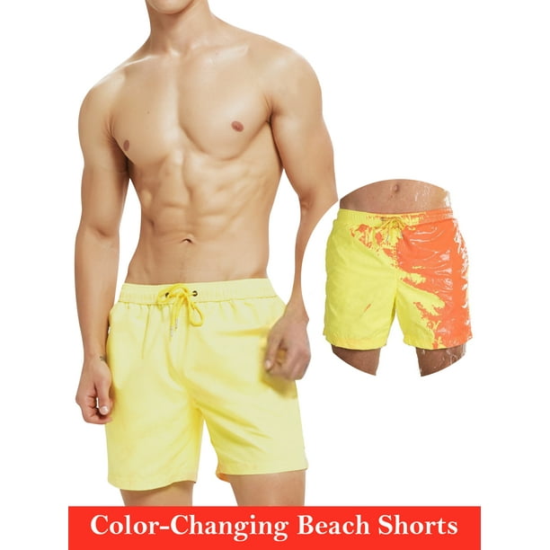 Sexy Dance Summer Beach Casual Mens Swim Trunks Board Shorts Color Changing Bathing Suits Elastic Waist Surf Swim Shorts Summer Swimsuit Underwear Surfing Bathing Swimming Trunks Walmart Com Walmart Com