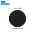thumbnail image 2 of Unique Bargains 3.9' Diameter Adhesive Non-Slip Backed Felt, 3 Pcs 5mm Thickness, Black, 2 of 6