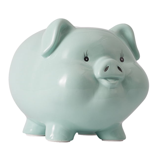 Bangcool Money Bank Pig Cute Ceramic Cartoon Decorative Coin Bank Piggy Bank for Kids