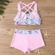 thumbnail image 5 of Traje de baño para mujer Traje de baño dividido con estampado grande para mujer Falda de bikini Traje de baño dividido Trajes de baño para mujer, 5 of 6