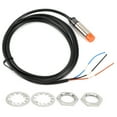 thumbnail image 1 of LYUMO Approach Switch, ABS 3‑Wire Approach Switch For Machine Tool For Strong Anti‑interference For DIY, 1 of 8