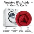 thumbnail image 4 of VOUA All Season Hypoallergenic Down Alternative Microfiber Comforter, King, Red, 4 of 7