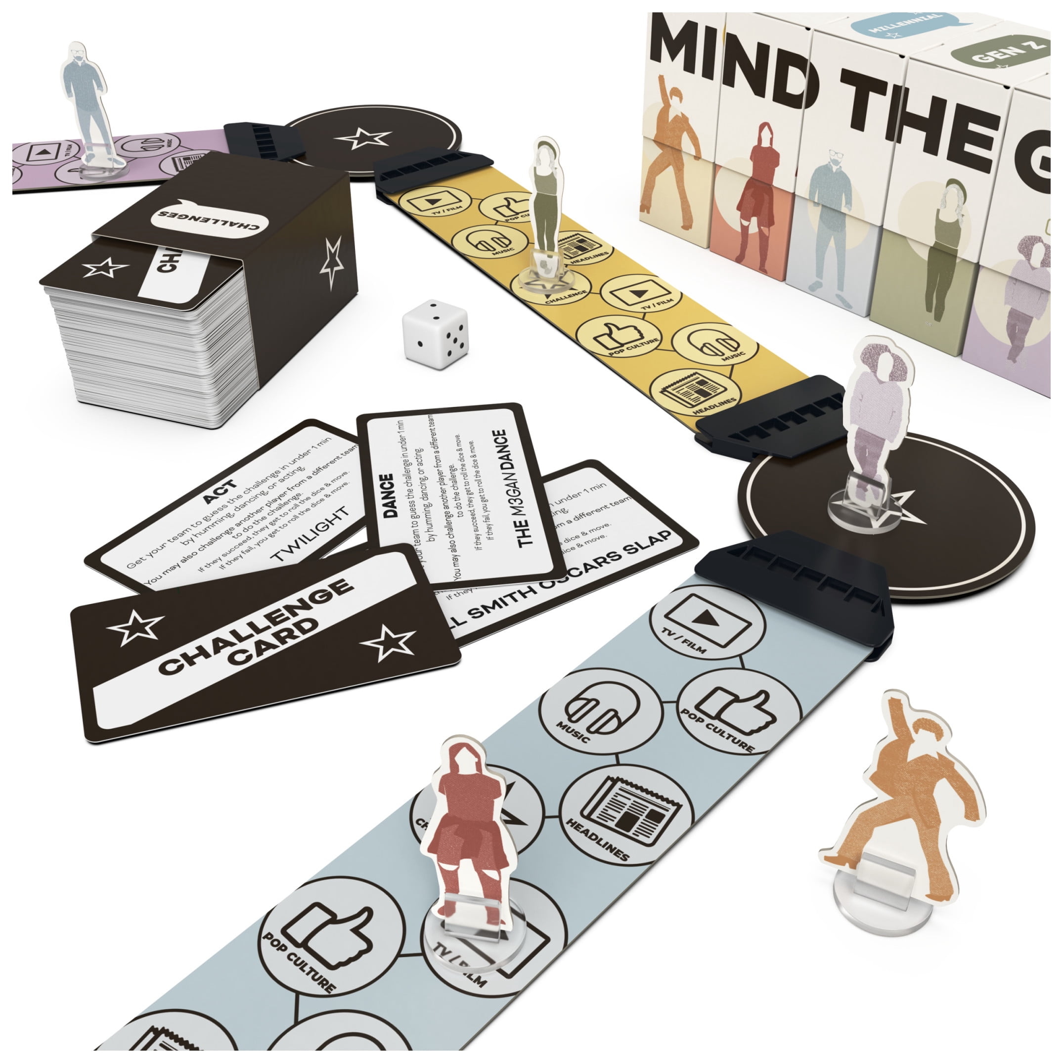 Spin Master Games, SolidRoots Mind the Gap Ultimate Connections,  Generational Family Trivia Game for Ages 8 and up